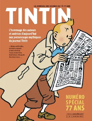 Cover of Journal Tintin - Numéro spécial 77 ans