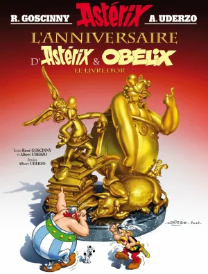 Cover of 34. L'Anniversaire d'Astérix & Obélix. Le livre d'Or