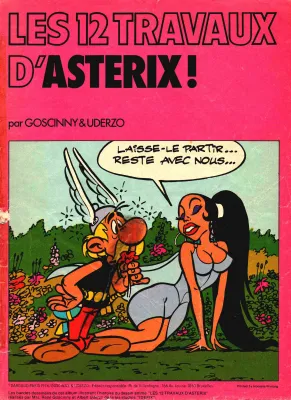 Cover of 1976. Les 12 travaux d'Astérix !
