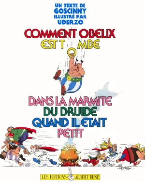 Cover of 1989. Comment Obélix est tombé dans la marmite du druide quand il était petit