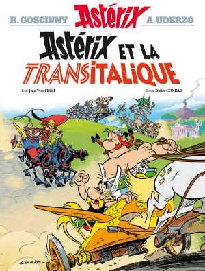 Cover of 37. Astérix et la Transitalique